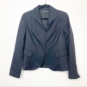 Lafayette 148 New York pinstripe wool blazer